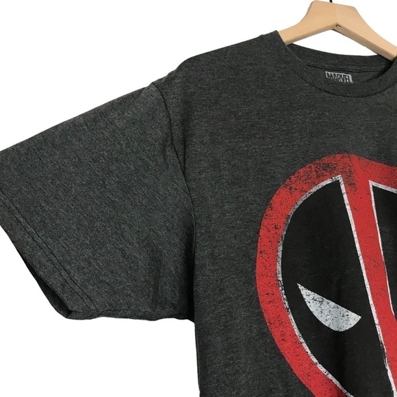 New! Marvel Deadpool Men’s Graphic T-Shirt Short Sleeve Shirt - Picture 8 of 10